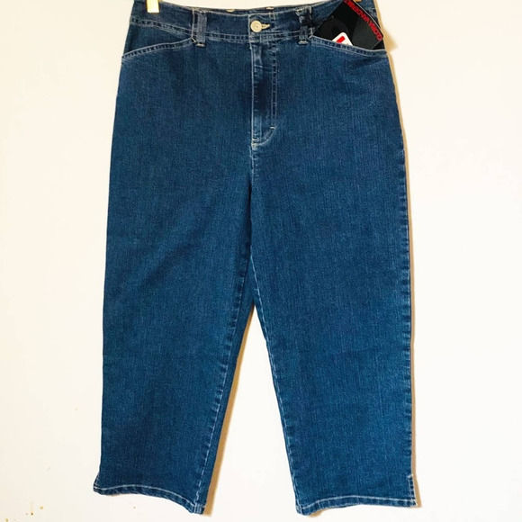 Gloria Vanderbilt bareback cropped jeans size 8 NWT - Picture 5 of 7